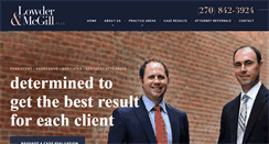 Desktop Screenshot of lowdermcgill.com